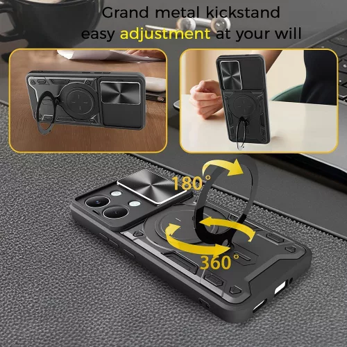 Techsuit - CamGuard Pro ütésálló tok - Xiaomi Redmi A7 Pro 4G - Kék