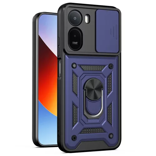 Techsuit - Camshield ütésálló tok - Xiaomi Redmi A7 Pro 4G - Kék