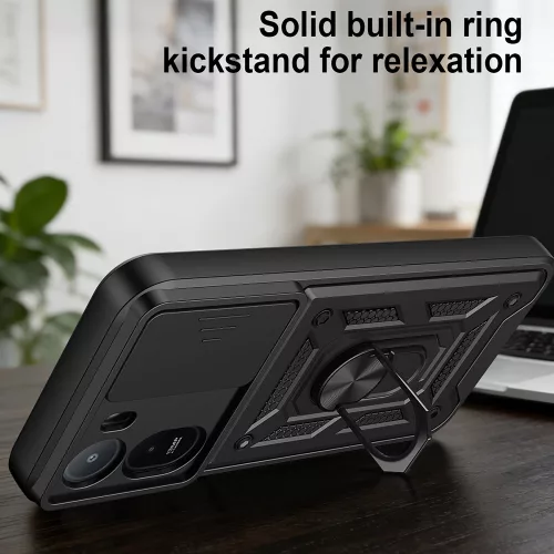 Techsuit - Camshield ütésálló tok - Xiaomi Redmi A7 Pro 4G - Kék