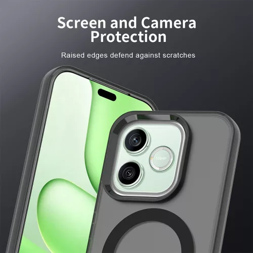 Techsuit - CandyCase MagSafe tok - Honor 600 / 600 Pro - Fekete