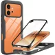 Techsuit - ColorVerse 360 tok kijelzővédővel - Honor 600 / 600 Pro - Fekete