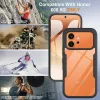 Techsuit - ColorVerse 360 tok kijelzővédővel - Honor 600 / 600 Pro - Fekete