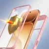Techsuit - ColorVerse 360 tok kijelzővédővel - Honor 600 / 600 Pro - Rózsaszín