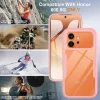 Techsuit - ColorVerse 360 tok kijelzővédővel - Honor 600 / 600 Pro - Rózsaszín