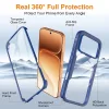 Techsuit - ColorVerse 360 tok kijelzővédővel - Honor 600 / 600 Pro - Kék