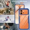 Techsuit - ColorVerse 360 tok kijelzővédővel - Honor 600 / 600 Pro - Kék