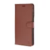 Techsuit - Leather Folio kinyitható tok - Motorola Edge 70 Fusion - Barna