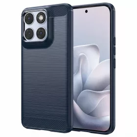   Techsuit - Carbon szilikon tok - Motorola Edge 70 Fusion - Kék