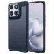 Techsuit - Carbon szilikon tok - Motorola Edge 70 Fusion - Kék