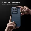 Techsuit - Carbon szilikon tok - Motorola Edge 70 Fusion - Kék