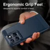 Techsuit - Carbon szilikon tok - Motorola Edge 70 Fusion - Kék