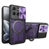 Techsuit - CamGuard Pro tok ütésálló tok - Motorola Edge 70 Fusion - Lila