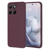 Techsuit - SoftFlex - Motorola Edge 70 Fusion - Plum Red
