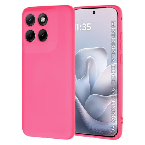 Techsuit - SoftFlex - Motorola Edge 70 Fusion - Hot Pink