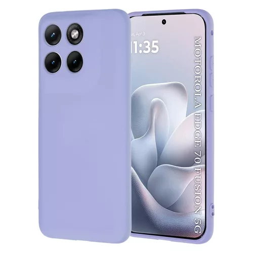 Techsuit - SoftFlex - Motorola Edge 70 Fusion - Light Purple