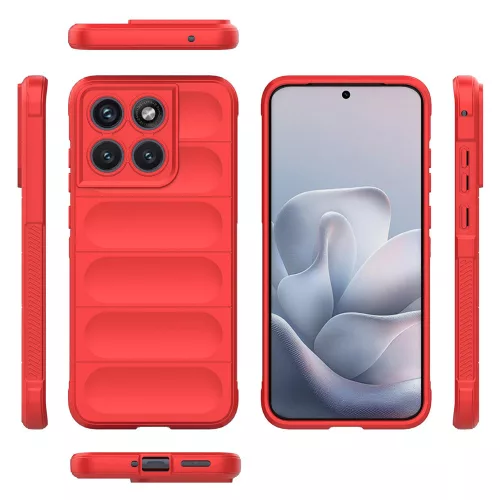 Techsuit - Magic Shield tok - Motorola Edge 70 Fusion - Piros