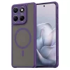 Techsuit - HaloFrost II MagSafe tok - Motorola Edge 70 Fusion - Lila