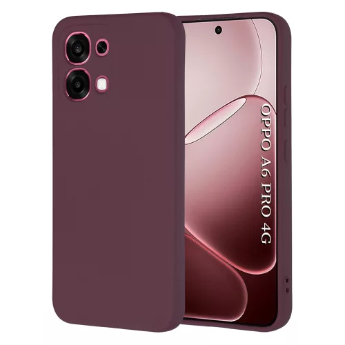 Techsuit - SoftFlex - Oppo A6 Pro 4G / A6 Pro 5G - Plum Red