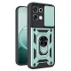 Techsuit - CamShield ütésálló tok - Oppo A6 Pro 4G / A6 Pro 5G - Zöld