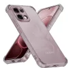 Techsuit - Shockproof Átlátszó Ütésálló Szilikon tok - Oppo A6 Pro 4G / A6 Pro 5G - Átlátszó fekete