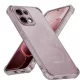 Techsuit - Shockproof Átlátszó Ütésálló Szilikon tok - Oppo A6 Pro 4G / A6 Pro 5G - Átlátszó fekete
