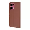Techsuit - Leather Folio kinyitható tok - Oppo A6 Pro 4G / A6 Pro 5G - Barna