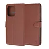 Techsuit - Leather Folio kinyitható tok - Oppo A6 Pro 4G / A6 Pro 5G - Barna