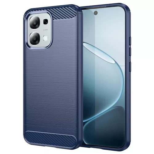 Techsuit - Carbon szilikon tok - Oppo A6 Pro 4G / A6 Pro 5G - Kék