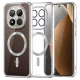 Techsuit - Luxury Crystal MagSafe tok - Xiaomi Redmi Note 15 Pro+ 5G / Poco M8 Pro 5G - Ezüst átlátszó
