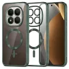 Techsuit - Luxury Crystal MagSafe tok - Xiaomi Redmi Note 15 Pro+ 5G / Poco M8 Pro 5G - Sötétzöld átlátszó