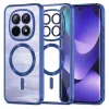 Techsuit - Luxury Crystal MagSafe tok - Xiaomi Redmi Note 15 5G / Note 15 4G / Poco M8 5G - Kék átlátszó
