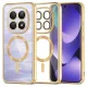 Techsuit - Luxury Crystal MagSafe tok - Xiaomi Redmi Note 15 5G / Note 15 4G / Poco M8 5G - Arany átlátszó