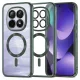 Techsuit - Luxury Crystal MagSafe tok - Xiaomi Redmi Note 15 5G / Note 15 4G / Poco M8 5G - Sötétzöld átlátszó
