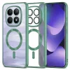 Techsuit - Luxury Crystal MagSafe tok - Xiaomi Redmi Note 15 5G / Note 15 4G / Poco M8 5G - Zöld átlátszó