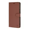 Techsuit - Leather Folio kinyitható tok - Xiaomi Poco X8 Pro Max - Barna