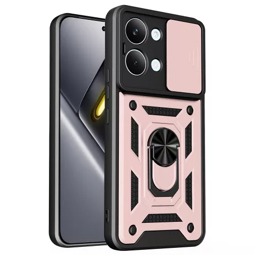 Techsuit - CamShield ütésálló tok - Xiaomi Poco X8 Pro Max - Rosegold