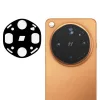 Techsuit - Full Camera - Kameravédő üvegfólia - Oppo Find X9 Ultra - Fekete