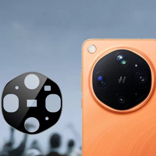 Techsuit - Full Camera - Kameravédő üvegfólia - Oppo Find X9 Ultra - Fekete