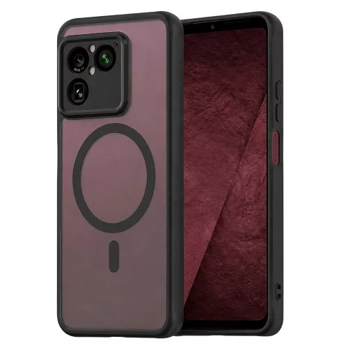 Techsuit - HaloFrost II MagSafe tok - Sony Xperia 1 VIII - Fekete
