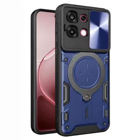   Techsuit - CamGuard Pro tok ütésálló tok - Oppo A6 Pro 4G / A6 Pro 5G - Kék