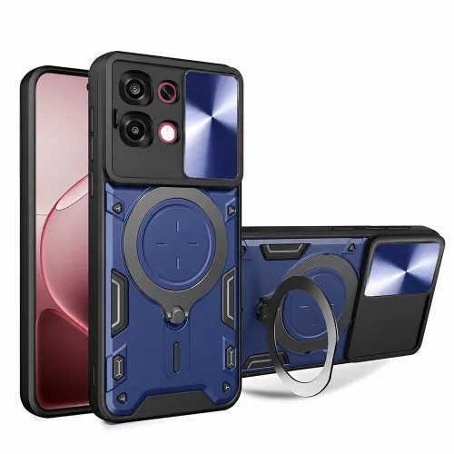Techsuit - CamGuard Pro tok ütésálló tok - Oppo A6 Pro 4G / A6 Pro 5G - Kék