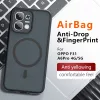 Techsuit - PureFrost MagSafe Ütésálló tok Ütésálló tok - Oppo A6 Pro 4G / A6 Pro 5G - Matt fekete