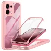 Techsuit - ColorVerse 360 tok kijelzővédővel - Oppo A6 Pro 4G / A6 Pro 5G - Rózsaszín