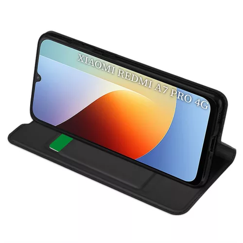 Techsuit - Magskin Book kinyitható tok - Xiaomi Redmi A7 Pro 4G - Fekete