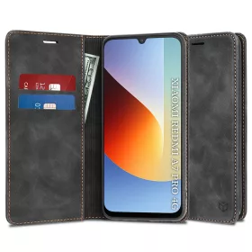   Techsuit - Confy Cover kinyitható tok - Xiaomi Redmi A7 Pro 4G - Fekete