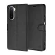Techsuit - Leather Folio kinyitható tok - Xiaomi Redmi A7 Pro 4G - Fekete