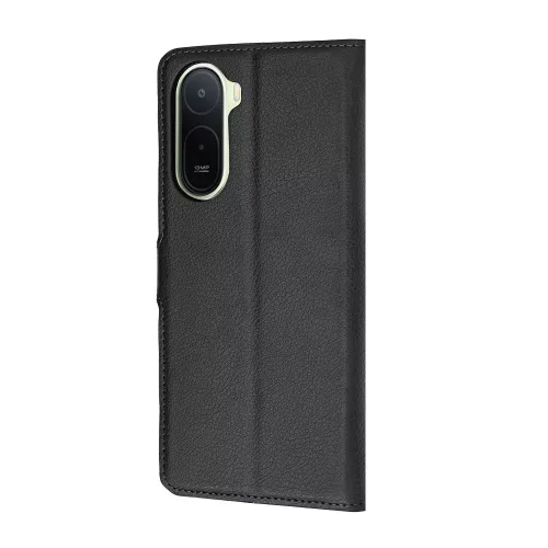Techsuit - Leather Folio kinyitható tok - Xiaomi Redmi A7 Pro 4G - Fekete