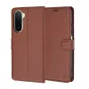 Techsuit - Leather Folio kinyitható tok - Xiaomi Redmi A7 Pro 4G - Barna