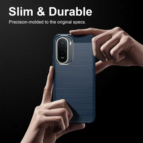 Techsuit - Carbon Silicone - Xiaomi Redmi A7 Pro 4G - Blue