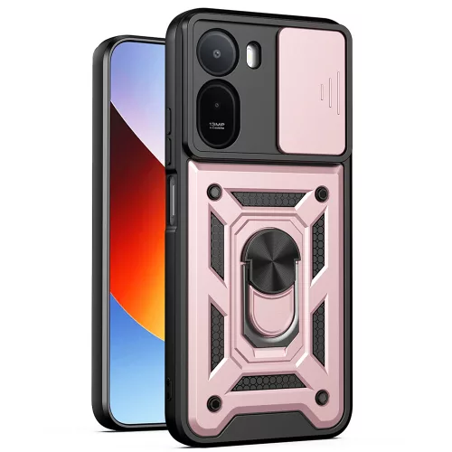 Techsuit - CamShield ütésálló tok - Xiaomi Redmi A7 Pro 4G - Rosegold